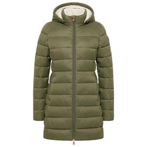Save the Duck - Women's Joanne - Lange jas, olijfgroen