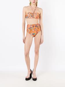 amirslama Amir Slama Bikini met print - Oranje