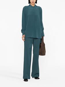 JOSEPH Zijden blouse - Groen