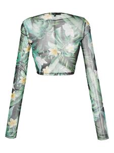 philippplein Philipp Plein Cropped top - Groen