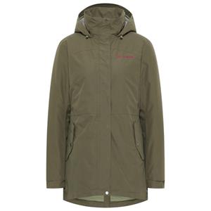 Vaude - Women's Pellice Wool - Parka, olijfgroen