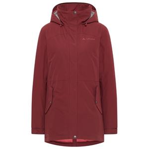 Vaude  Women's Pellice Wool Parka, rood