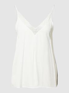 Vila Spaghettitop "VICAVA V-NECK LACE SINGLET- NOOS"