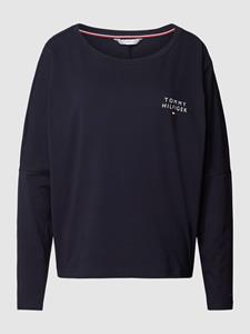 Tommy Hilfiger Underwear Shirt met lange mouwen LONG SLEEVE T-SHIRT met interessante mouwdetails en tommy hilfiger merklabel