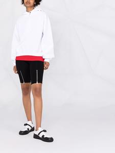 alexanderwang Alexander Wang Hoodie met logoprint - Wit