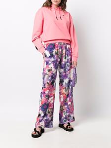MCQ Hoodie met logoprint - Roze