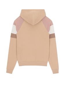 saintlaurent Saint Laurent Katoenen hoodie met geborduurd logo - Beige