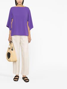 albertobiani Alberto Biani Blouse met lange mouwen - Paars
