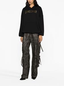justcavalli Just Cavalli Hoodie met logoprint - Zwart