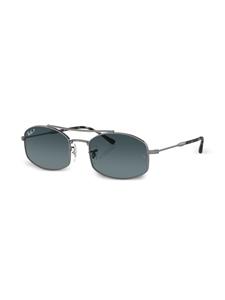 Ray-Ban Zonnebril met ovalen montuur - Grijs