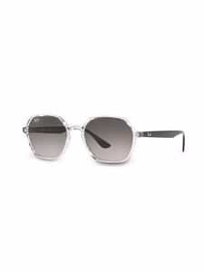 Ray-Ban Zonnebril met geometrisch montuur - Beige