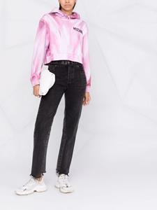 Moschino Hoodie met print - Roze