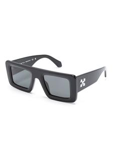 off-whiteeyewear Off-White Eyewear Zonnebril met vierkant montuur - Zwart