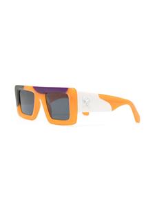 off-whiteeyewear Off-White Eyewear Zonnebril met rechthoekig montuur - Oranje