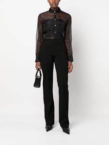 blancavita Blanca Vita Capparis zijden blouse - Zwart