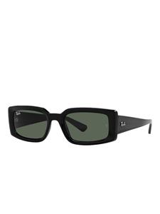 Ray-Ban Killiane zonnebril met rechthoekig montuur - Zwart