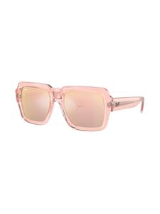 Ray-Ban Magellan zonnebril met vierkant montuur - Roze