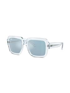 Ray-Ban Magellan zonnebril met vierkant montuur - Blauw