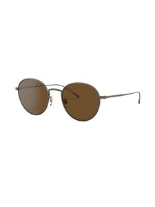 oliverpeoples Oliver Peoples Zonnebril met rond montuur - Bruin