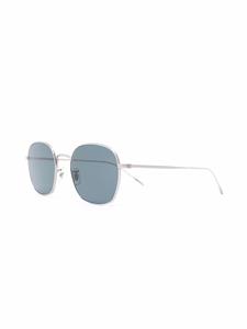 oliverpeoples Oliver Peoples Adés zonnebril met vierkant montuur - Zilver