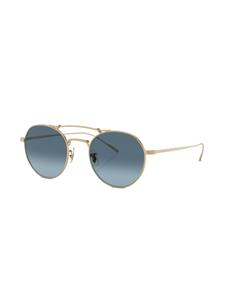 oliverpeoples Oliver Peoples Reymont zonnebril met rond montuur - Goud