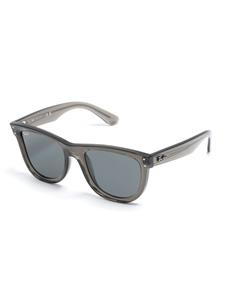 Ray-Ban Mega Wayfarer zonnebril met vierkant montuur - Grijs