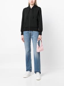 Comme Des Garçons Play Cropped hoodie - Zwart