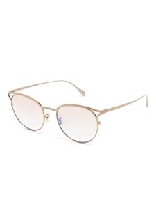 oliverpeoples Oliver Peoples Zonnebril met cat-eye montuur - Goud