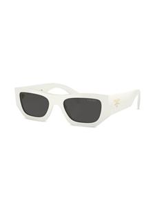 pradaeyewear Prada Eyewear Zonnebril met geometrisch montuur - Wit