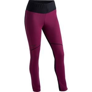 Maier Sports Skihose "TelfsTight 2.0W", Damen Langlaufhose, 4-Wege-Stretch, Skitourenhose, Vorderseite aus Softshell