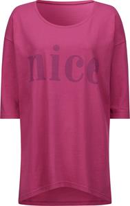 Your Look... for less! Dames Lang shirt fuchsia Größe