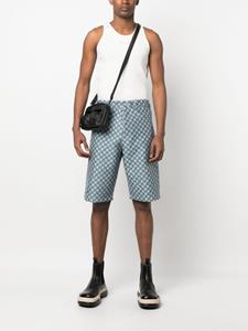 MISBHV Shorts met logoprint - Blauw