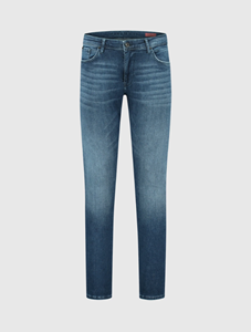 Purewhite Jeans The Jone Skinny Fit Denim Mid Blue  