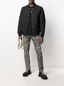 philippplein Philipp Plein Gerafelde jeans - Grijs