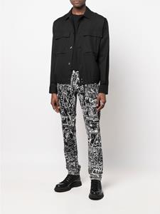 philippplein Philipp Plein Jeans met print - Grijs