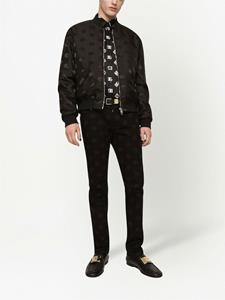 dolce&gabbana Dolce & Gabbana Skinny jeans met marmer-effect - Zwart