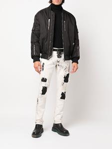 philippplein Philipp Plein Gerafelde jeans - Wit