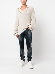 Ksubi Jeans met gebleekt effect - Blauw