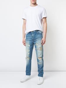 god'smasterfulchildren God's Masterful Children geripte straight-leg jeans - Blauw