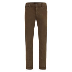 Alberto  DS Coloured Dual FX Jeans PIPE Donkergroen - 31/32 - Heren