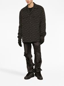 dolce&gabbana Dolce & Gabbana Jeans met gescheurd detail - Zwart