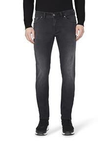 Gardeur  Sandro Slim Fit 5-Pocket Jeans Zwart - 36/34 - Heren