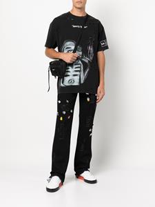 Haculla Gerafelde jeans - Zwart