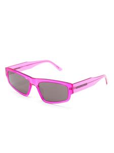 balenciagaeyewear Balenciaga Eyewear Zonnebril met vierkant montuur - Roze