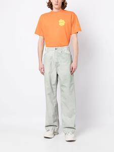 objectsivlife OBJECTS IV LIFE Jeans met wijde pijpen - Groen