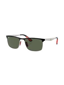 Ray-Ban x Scuderia Ferrari Rb3726m zonnebril met rechthoekig montuur - Zwart