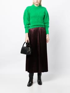 Ulla Johnson Geplooide midi-rok - Rood