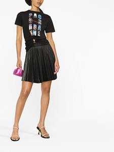 DKNY Geplooide mini-rok - Zwart