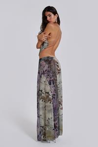 Jaded London Asteria Panelled Maxi Skirt