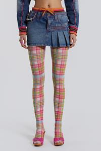 Jaded London Checked Out Tights